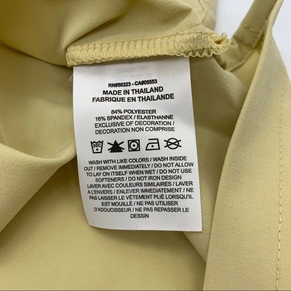 Nike Men’s Golf Yellow Gameday Polo - Picture 8 of 9